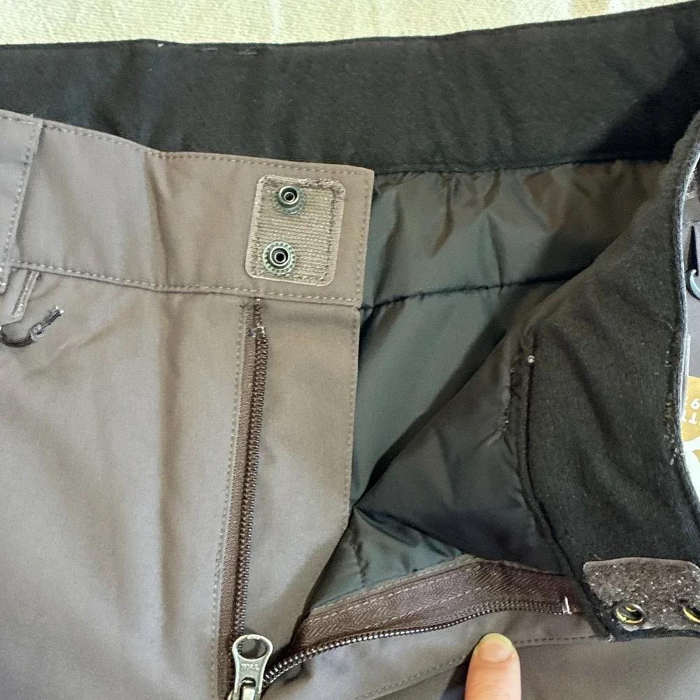 Eddie Bauer Women's 2.0 Insulated Snow Pants Medium Powder Search Antique Bronze